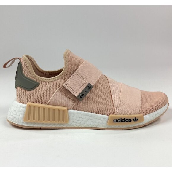 adidas Originals NMD R1 Strap Womens 11 Halo Blush Athletic Shoes
